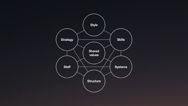 Redesign your leadership using McKinsey's 7-S framework